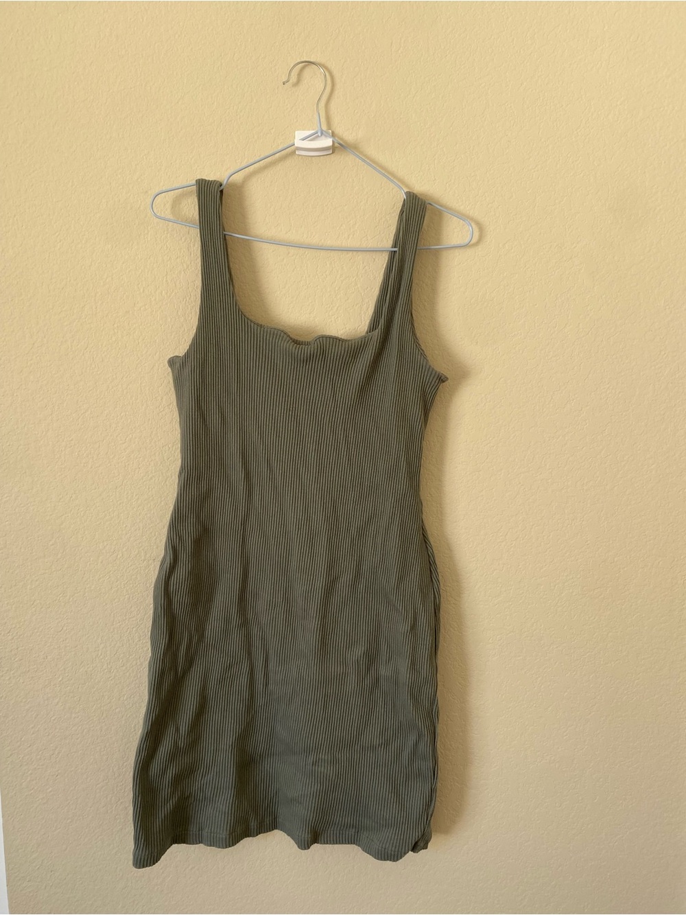 Madewell women’s size large green midi dress